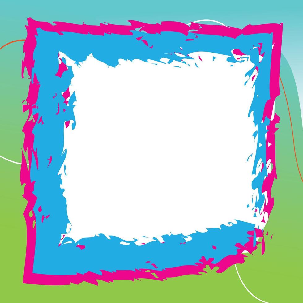 Modern Photo Frame Background vector