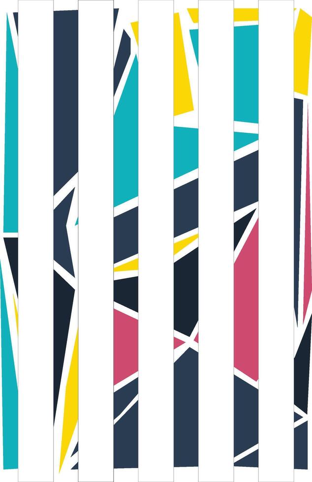 Colorful Potrait Line background for your business template vector