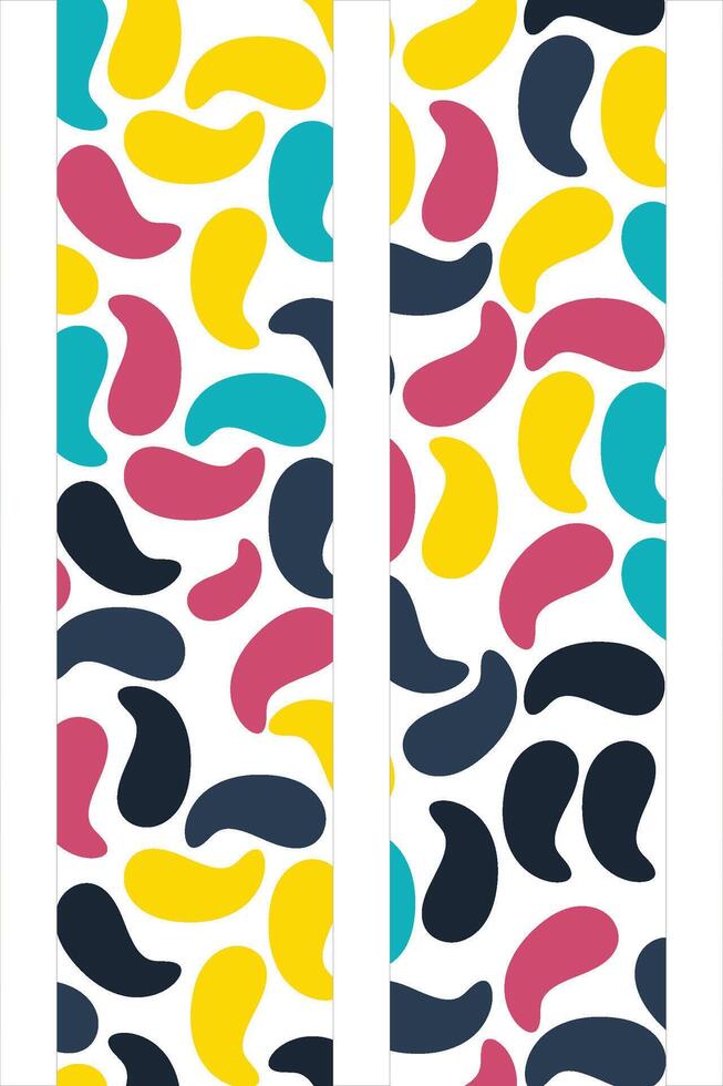 Colorful Potrait Line background for your business template vector