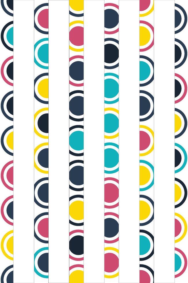 Colorful Potrait Line background for your business template vector