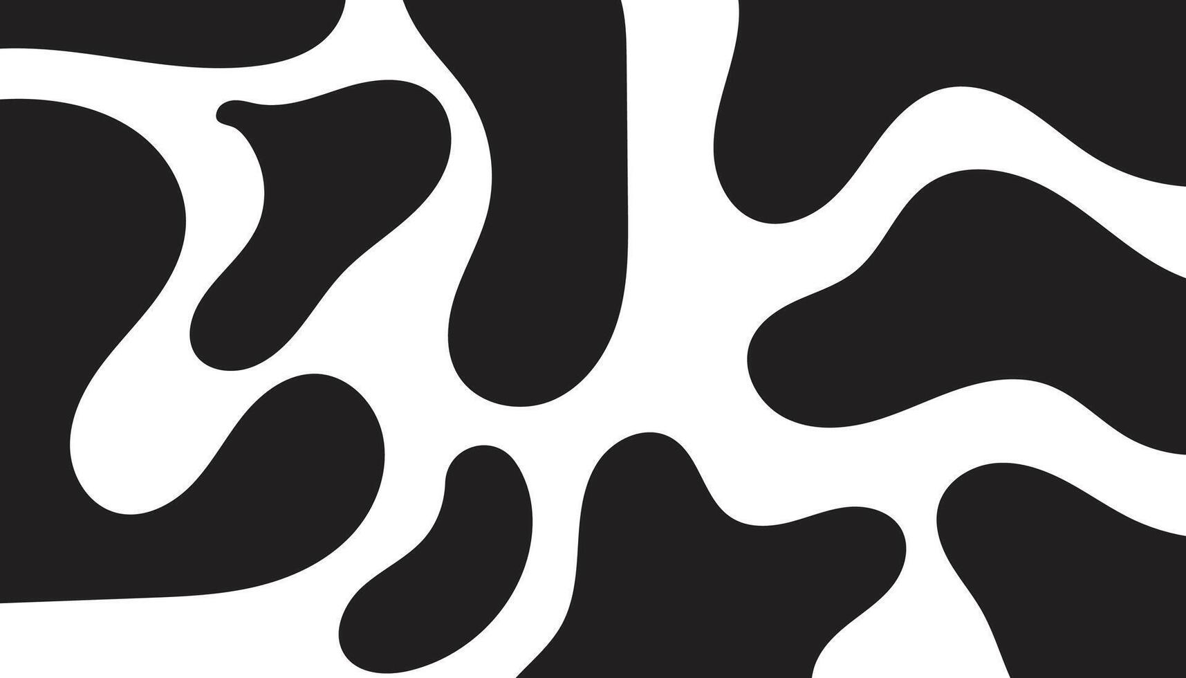 Cow Skin background white and black vector