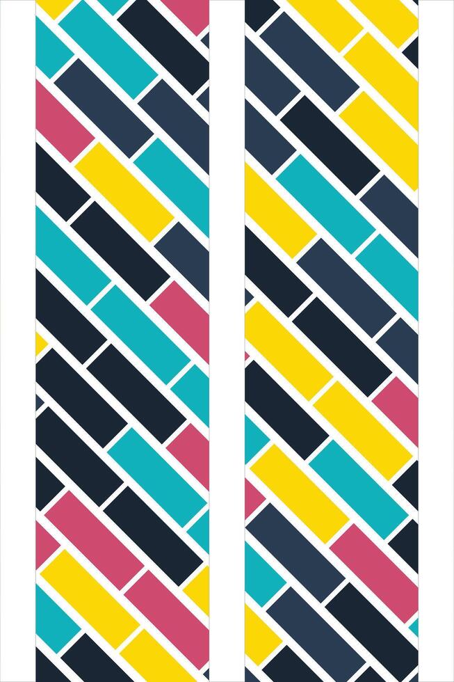 Colorful Potrait Line background for your business template vector