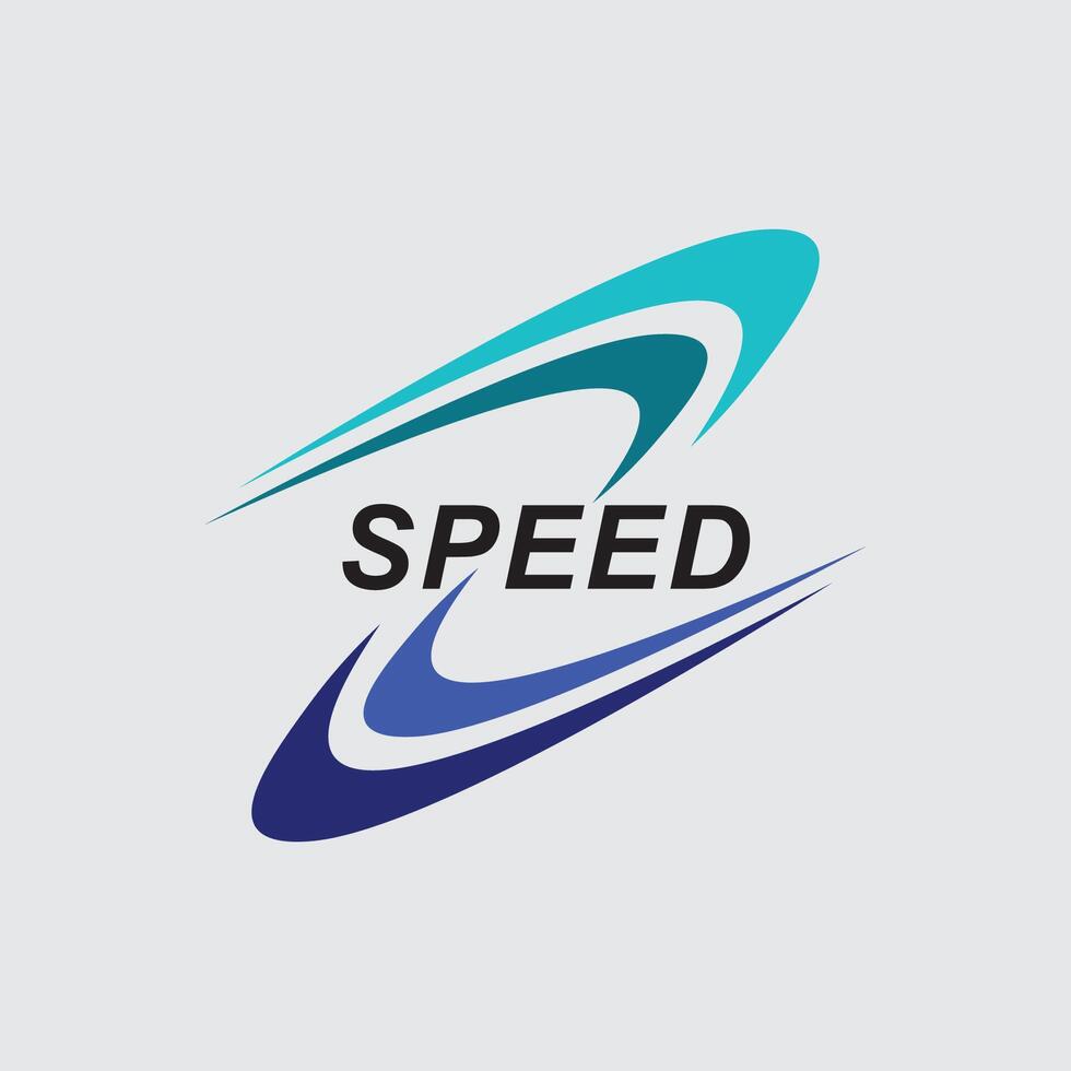 Speed logo design, silhouette speedometer symbol icon speed Auto car Logo Template illustration icon design vector