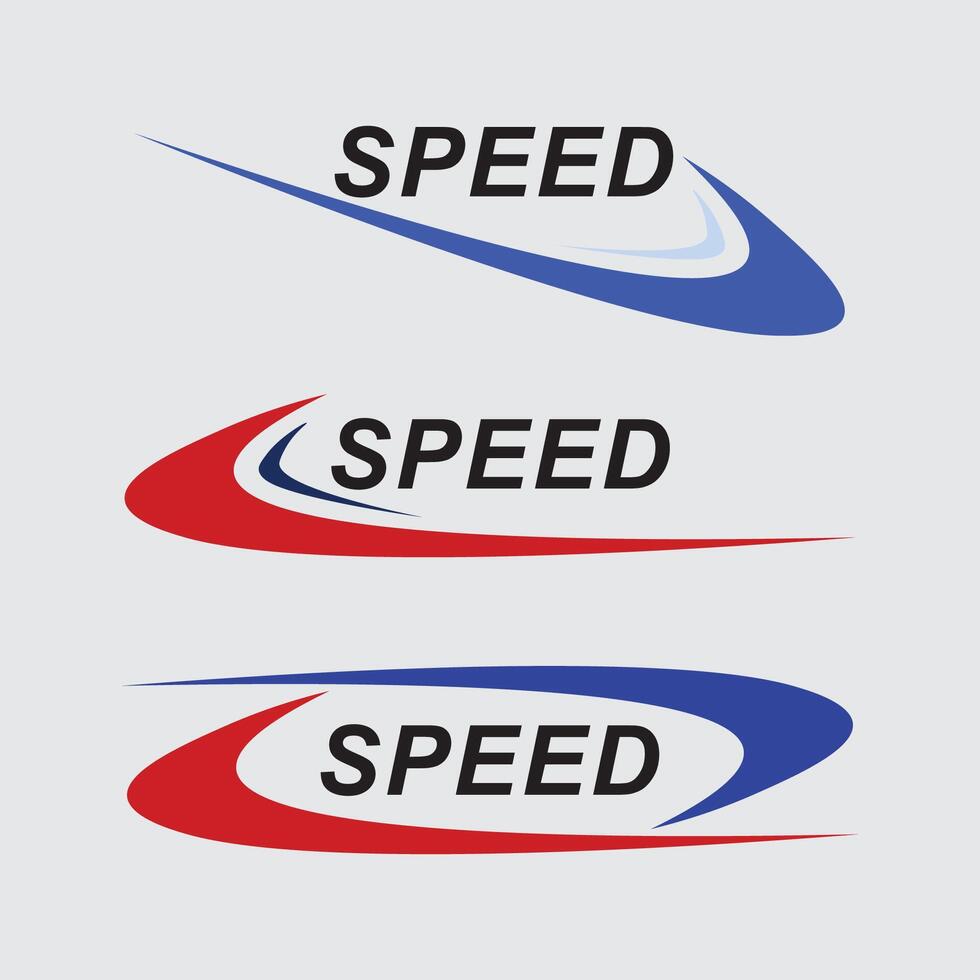 Speed logo design, silhouette speedometer symbol icon speed Auto car Logo Template illustration icon design vector