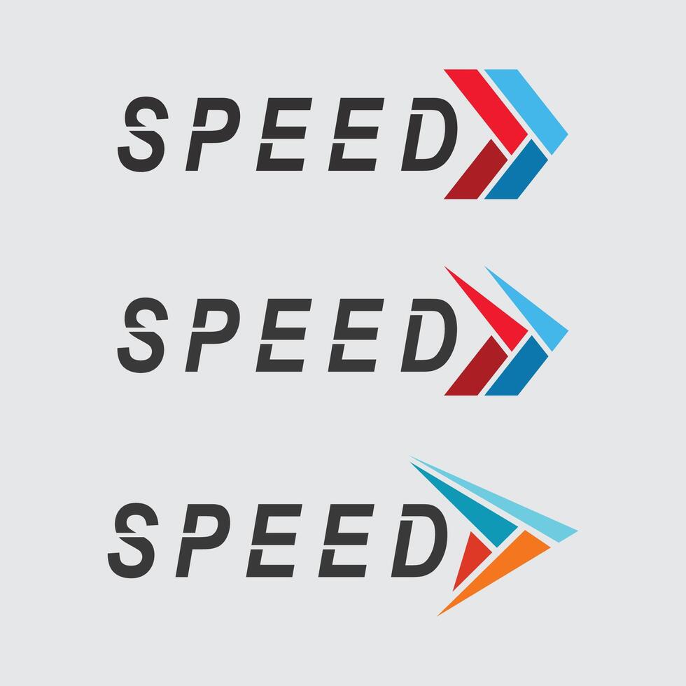 Speed logo design, silhouette speedometer symbol icon speed Auto car Logo Template illustration icon design vector