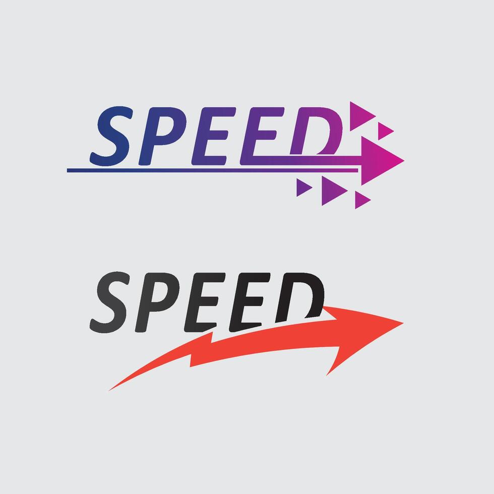 Speed logo design, silhouette speedometer symbol icon speed Auto car Logo Template illustration icon design vector