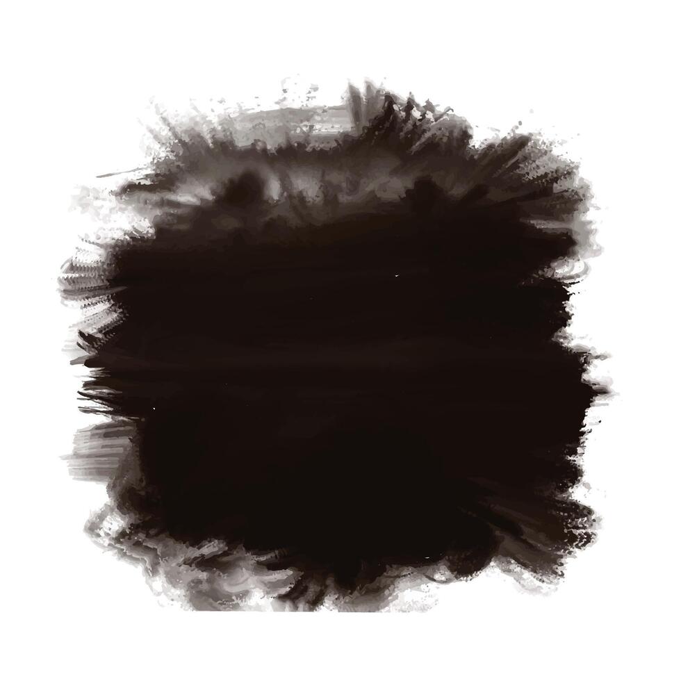 Modern dark black stroke on white background vector