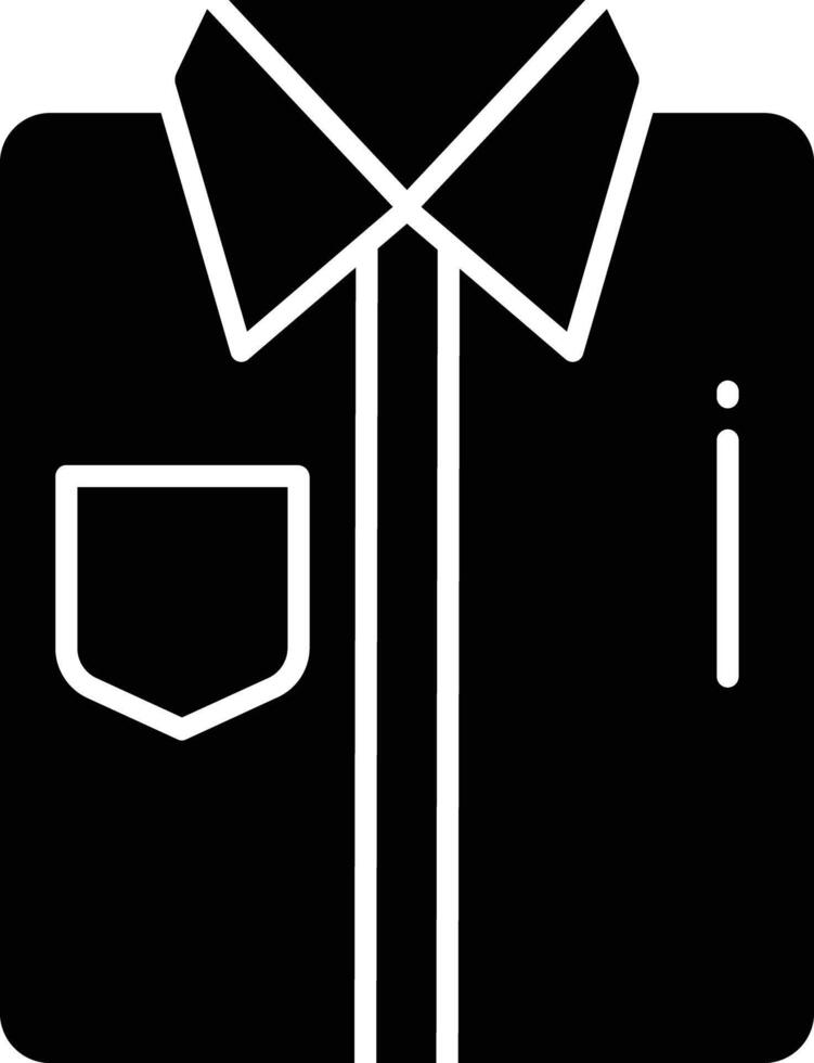 Iron solid glyph illustration vector
