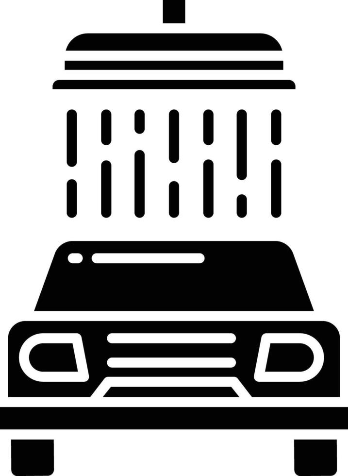Water Tap solid glyph illustration vector