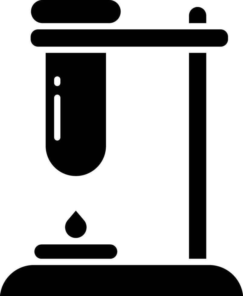 experiment solid glyph illustration vector