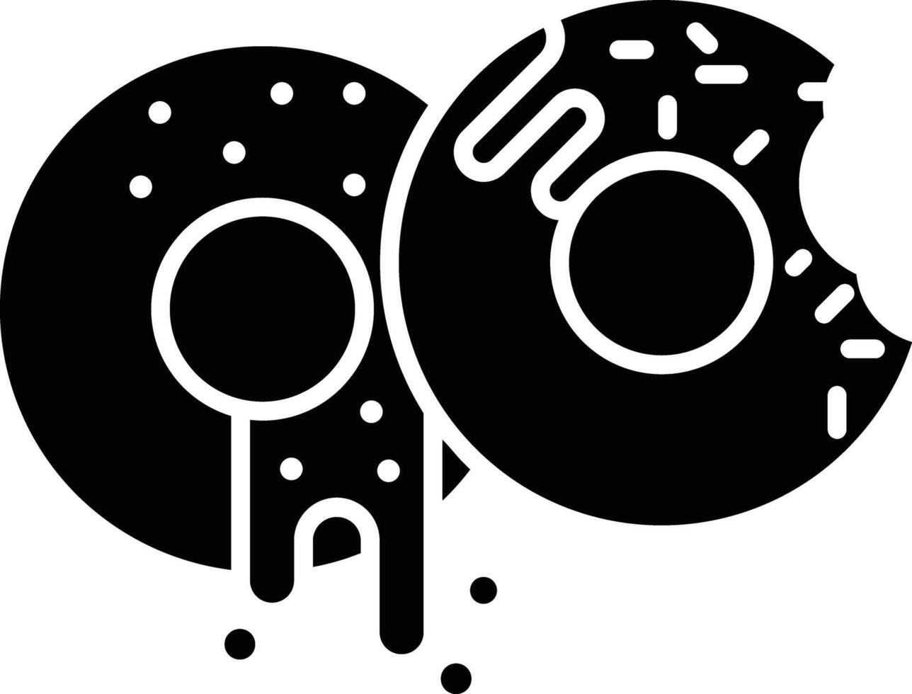 cake solid glyph illustration vector