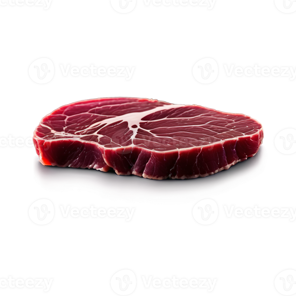 Raw lamb liver rich red color glossy surface shot with a soft focus background png