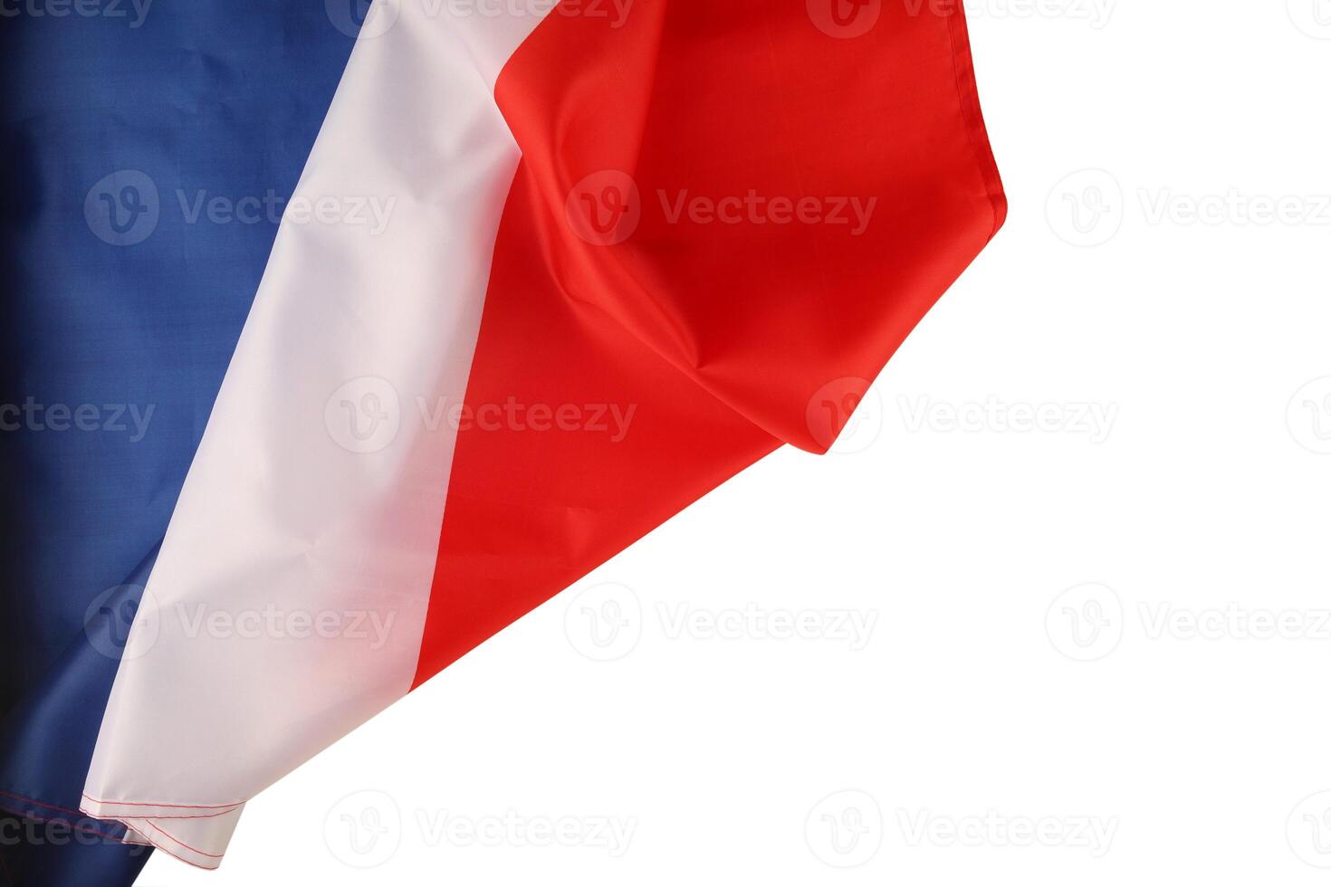 Flag of France and place for text cope space photo