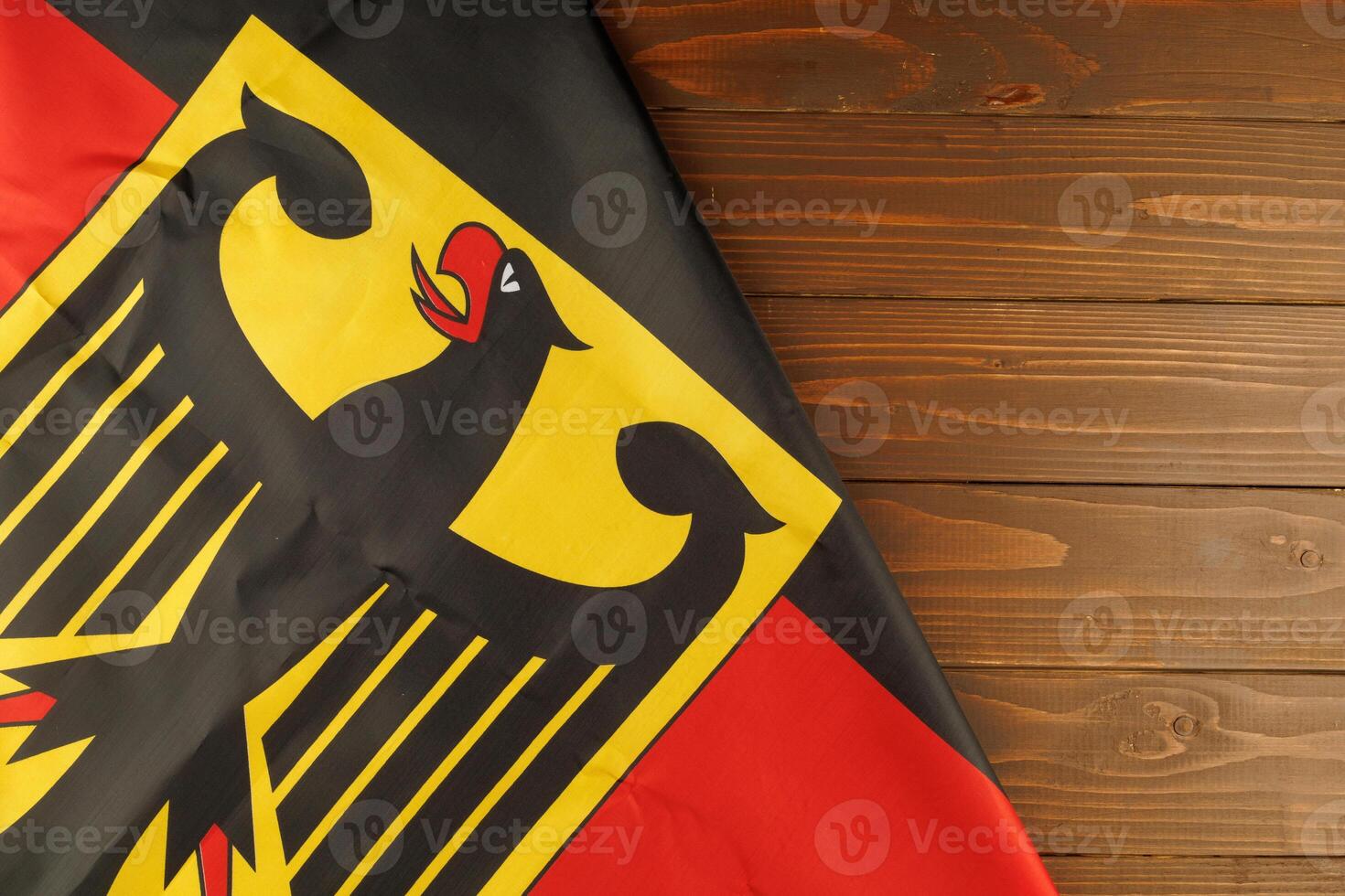 Flag of Germany and place for text cope space photo