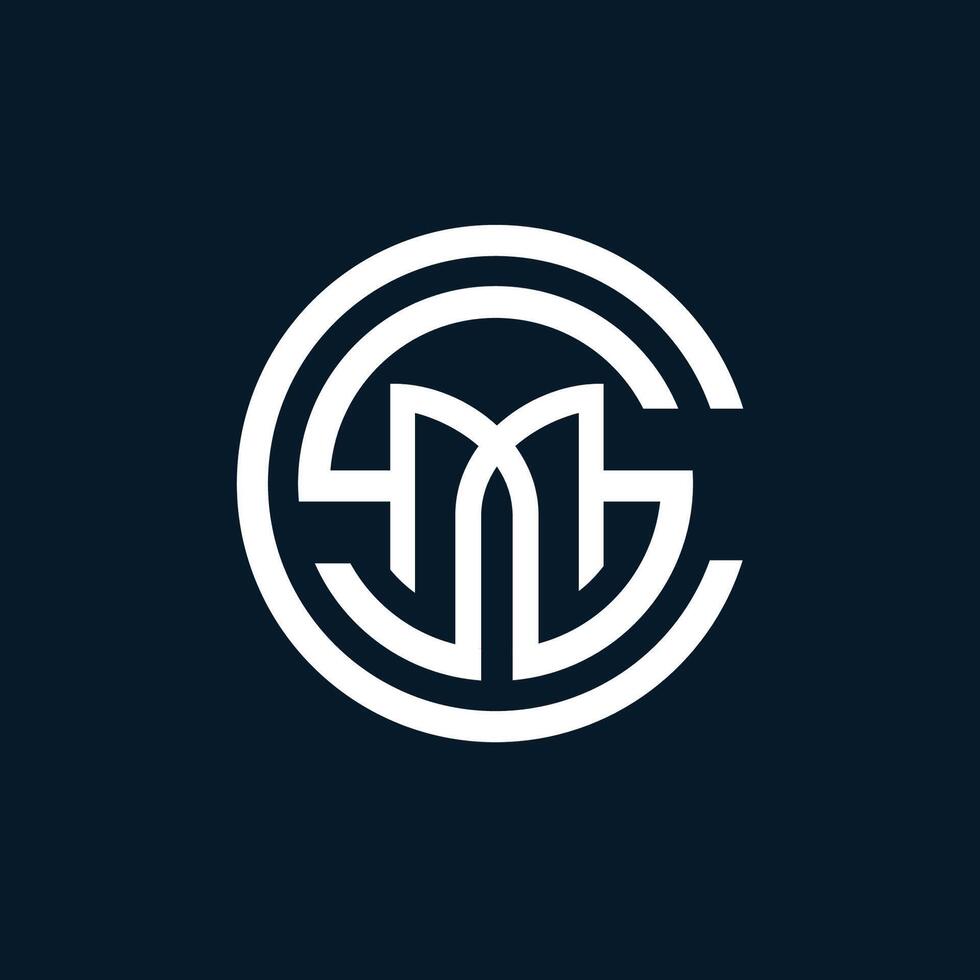 CSM letter logo design on black background. CSM creative initials letter logo concept. CSM letter design. vector