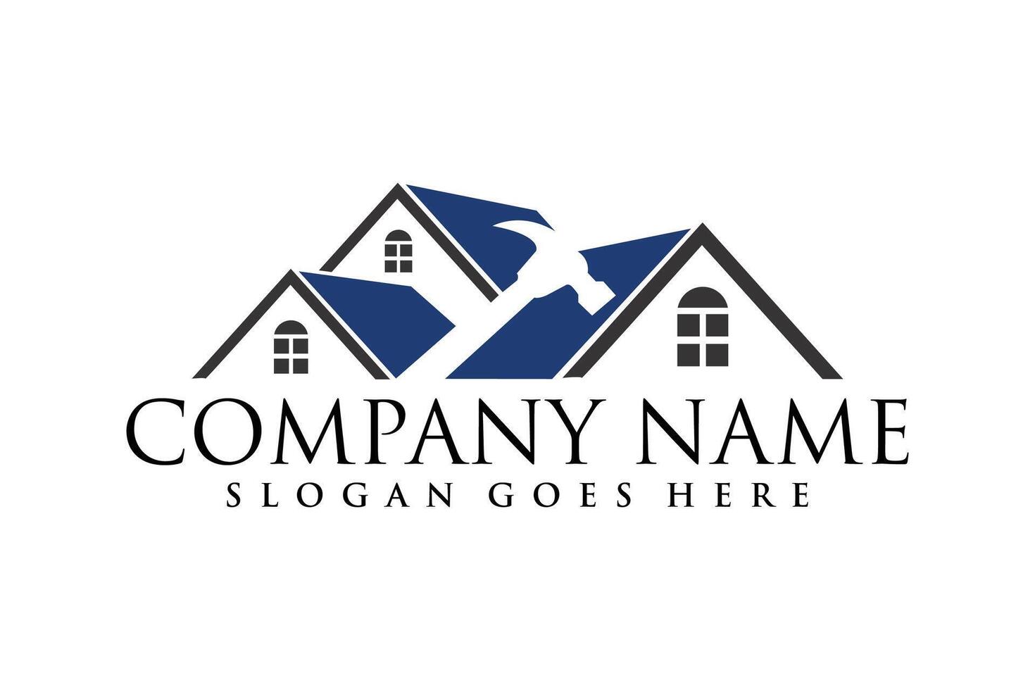 Real estate logo design inspiration vector