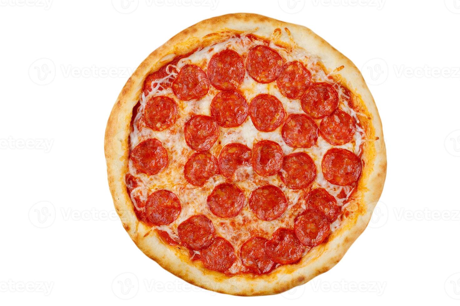 salami pizza pepperoni fast food Takeaway snack healthy meal top view copy space for text food background rustic image photo