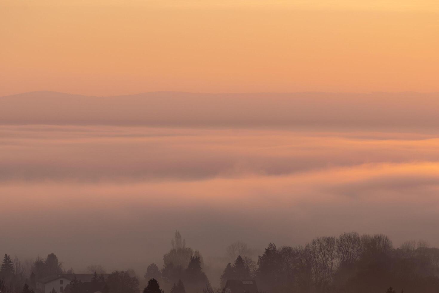 Light Golden Beauty in the Morning Sky photo