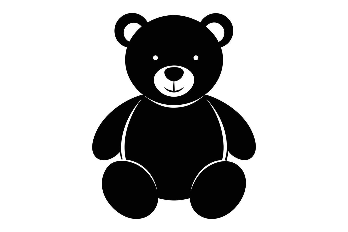 teddy bear illustration vector