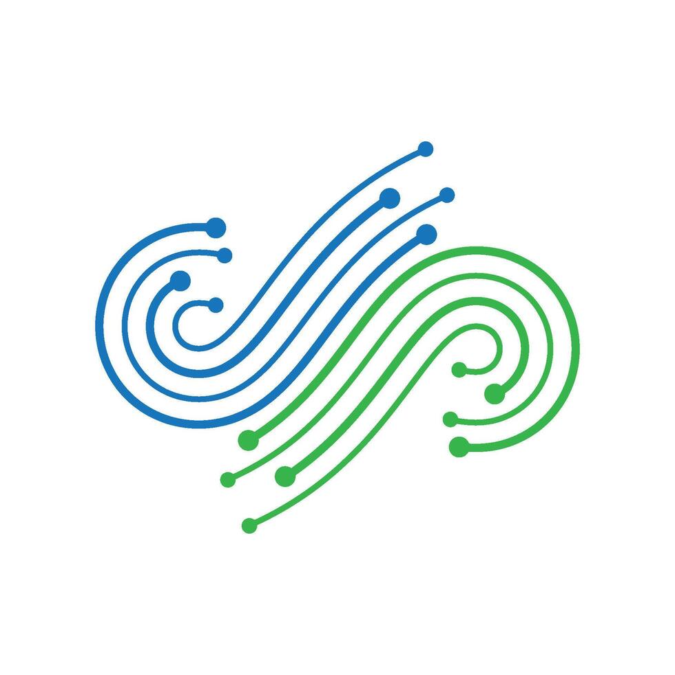 infinite number infinity logo design vector
