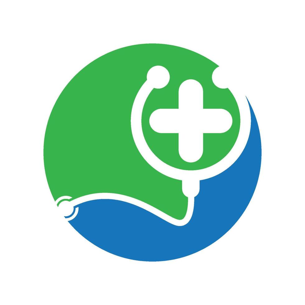 logo for good health clinic vector
