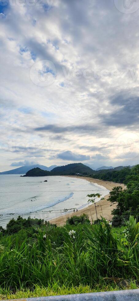 wonderful beach vita on the brazilian coast in ubatuba photo