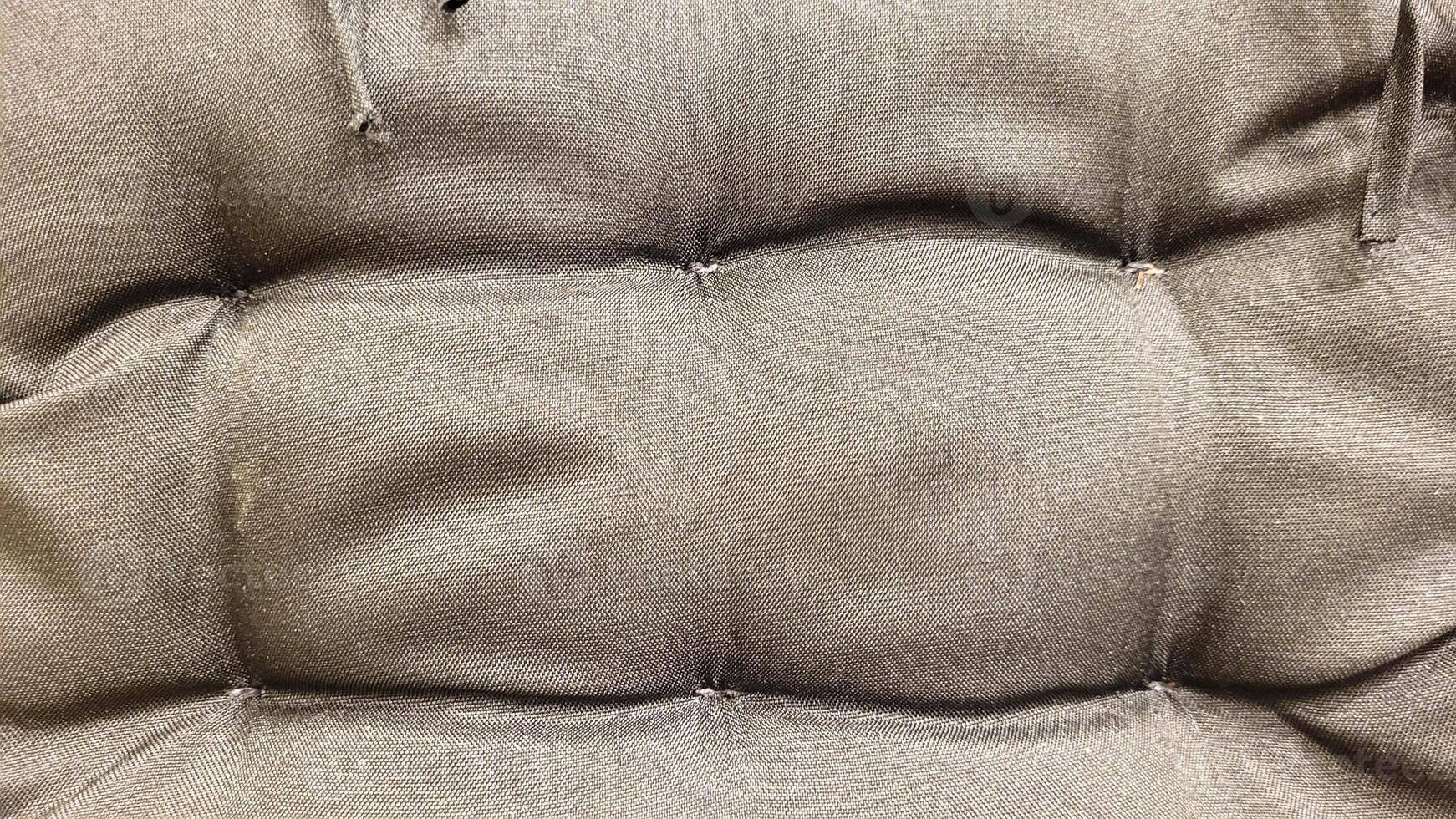 soft pillow with minimalist fabric gray color photo