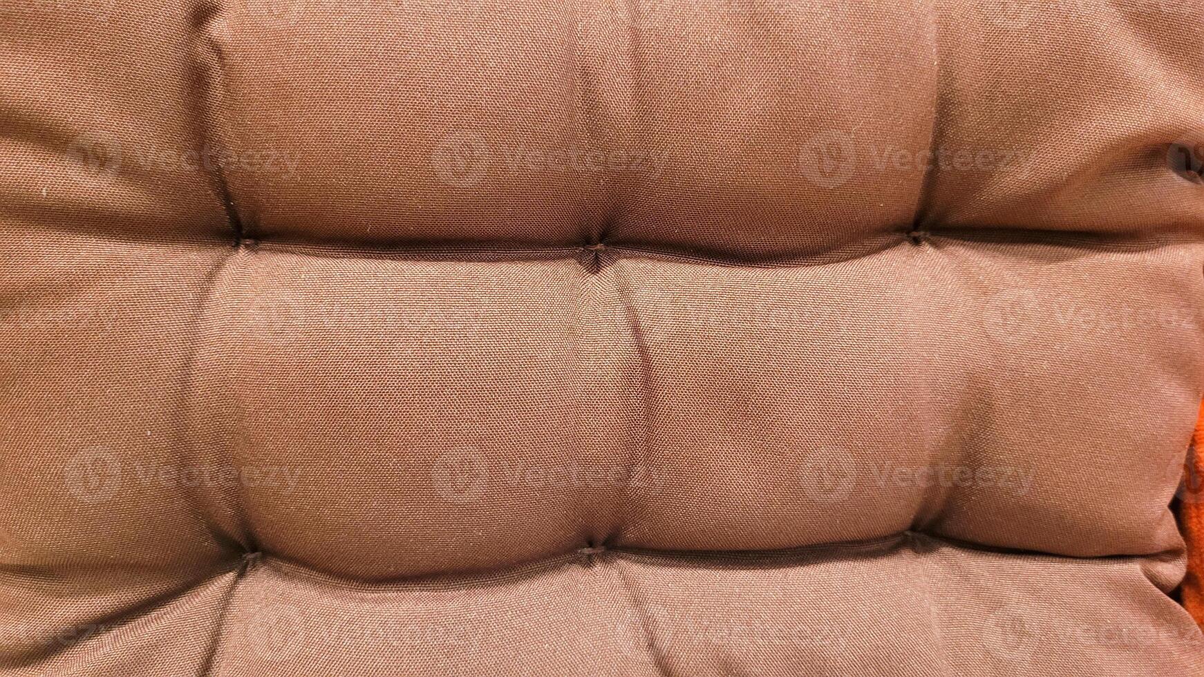 soft pillow with minimalist fabric gray color photo