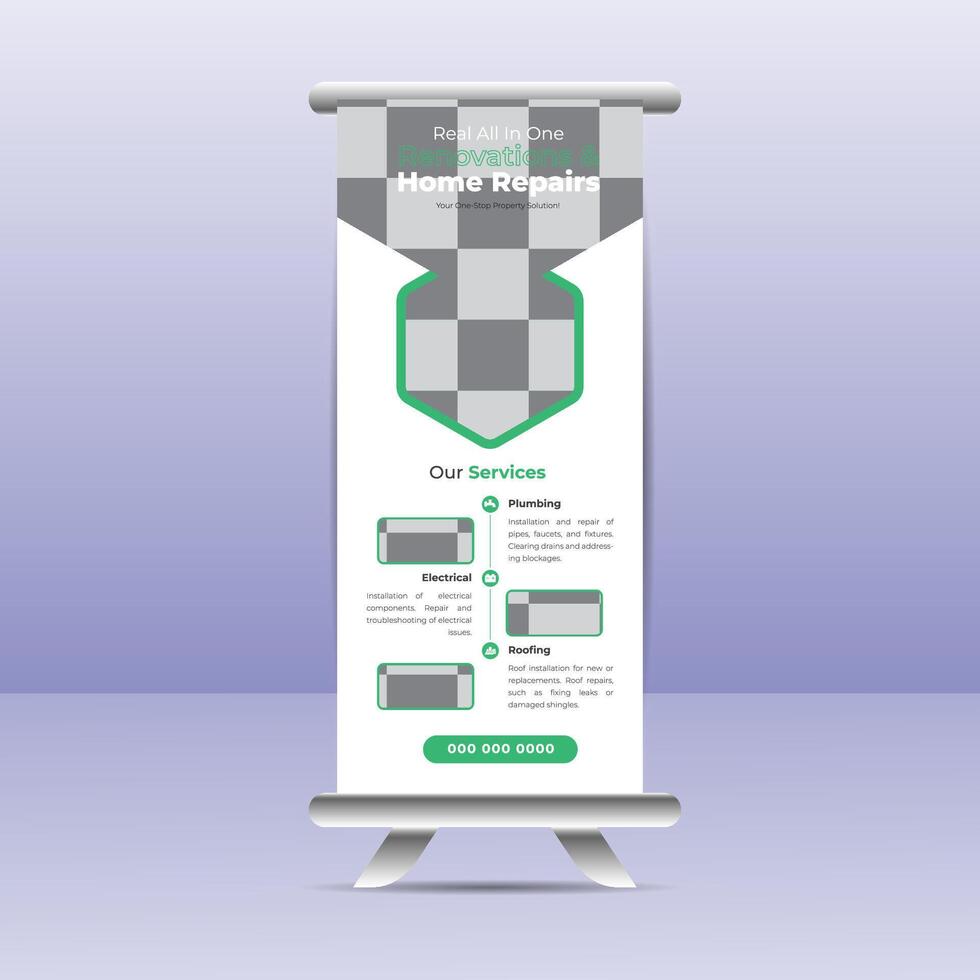 Business Roll Up Set. Standee Design. Banner Template, Abstract Blue Geometric Triangle Background , flyer, presentation, leaflet, j-flag, x-stand, x-banner, exhibition display vector