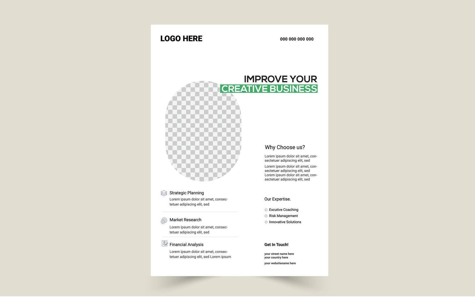 Corporate Business flyer template design, Flyer Template Geometric shape used for business poster layout, IT Company flyer, corporate banners, and leaflets. Graphic design layout with t vector