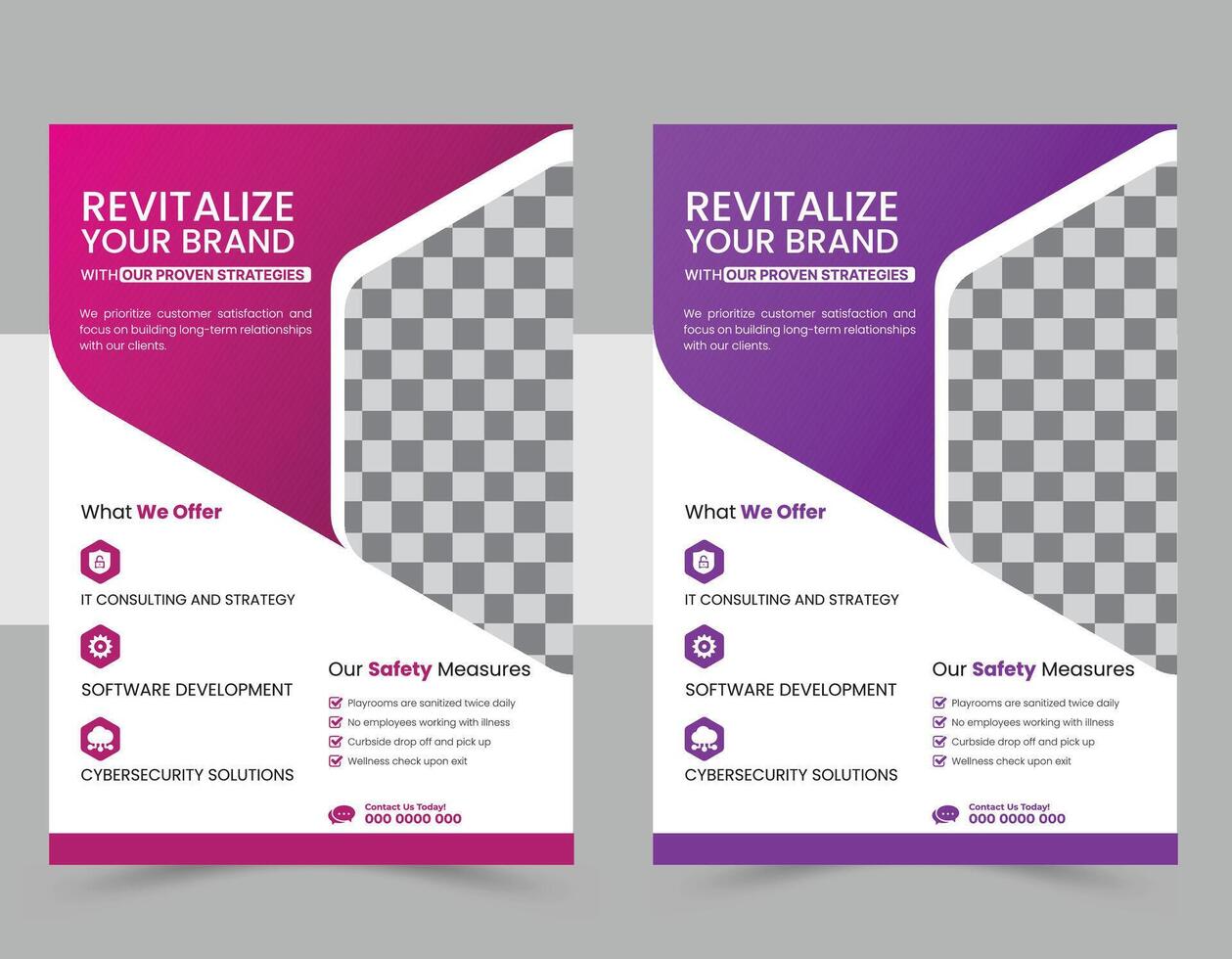 templates of a4 flyer, Creative corporate business flyer template design set, Geometric shape, perfect for creative professional business, trendy creative corporate multipurpose minimal flyer vector
