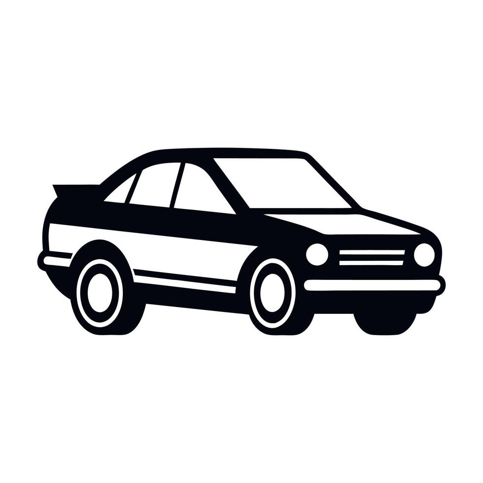 Cars icon, Icons of gray cars. flat icons on white background vector