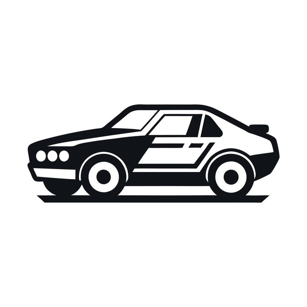 Cars icon, Icons of gray cars. flat icons on white background vector