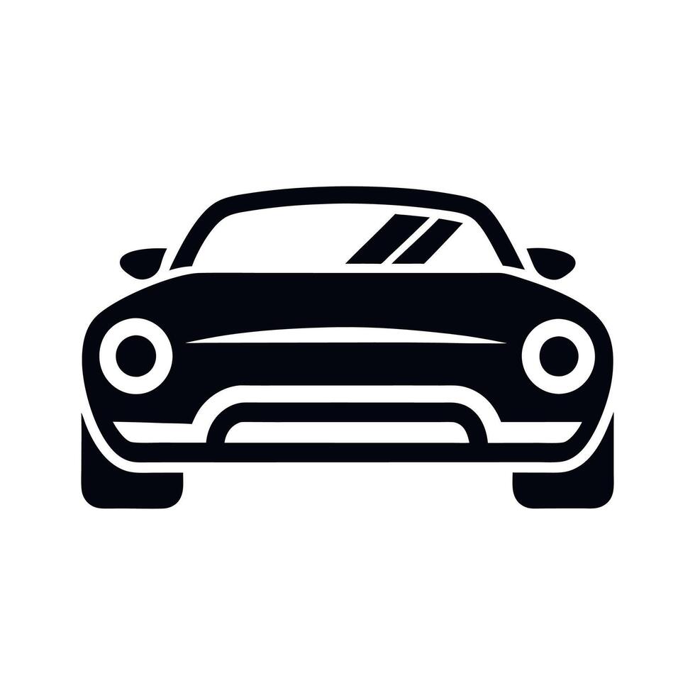 Cars icon, Icons of gray cars. flat icons on white background vector