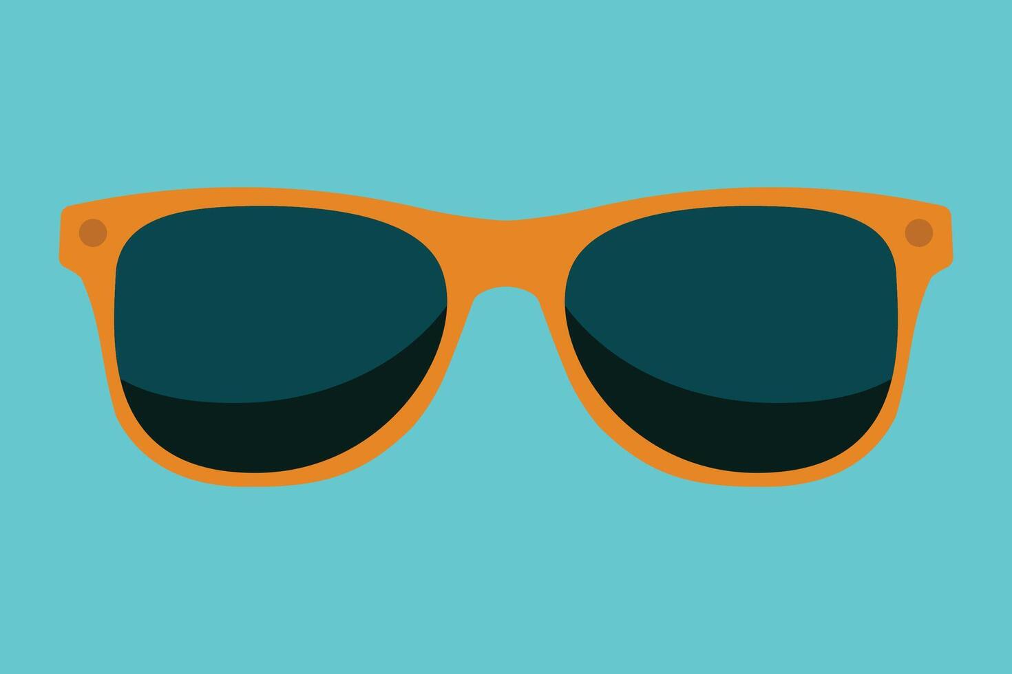 Summer sunglasses for holiday and lifestyle illustration vector