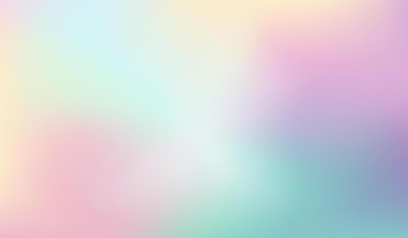Multicolor blurred background. Gradation of purple, pink, blue and yellow. Soft gradient pattern in pastel shades vector