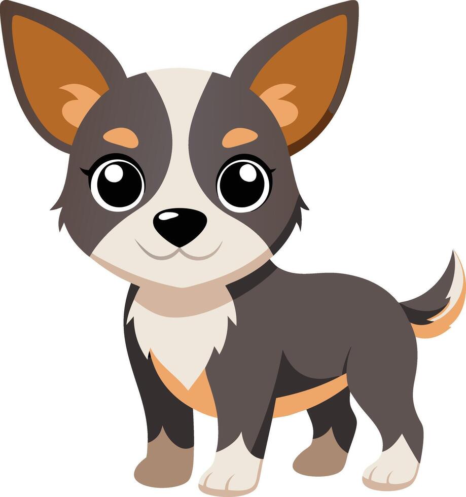 illustration of a cartoon Dog vector