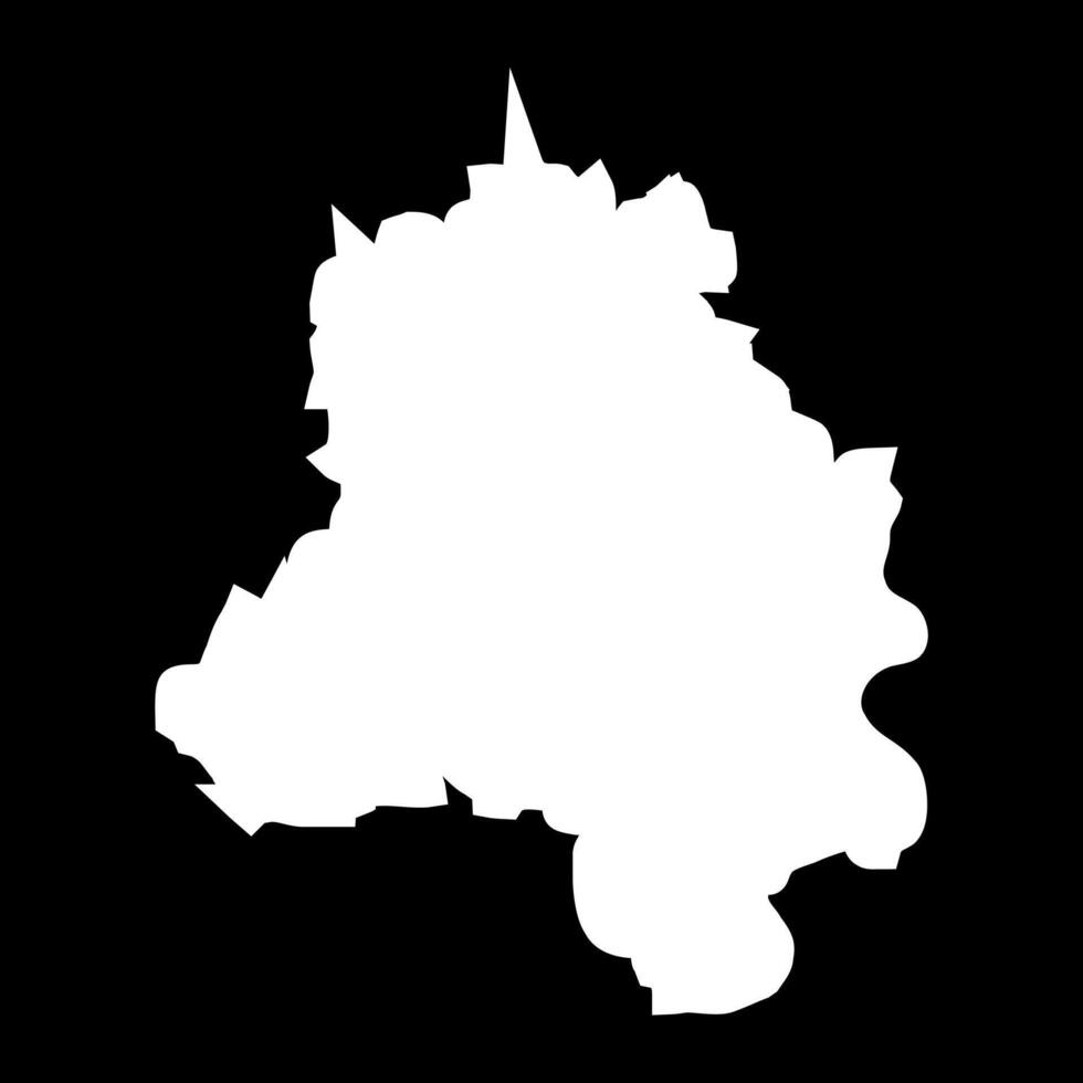 Delhi map, the capital of India. illustration. vector