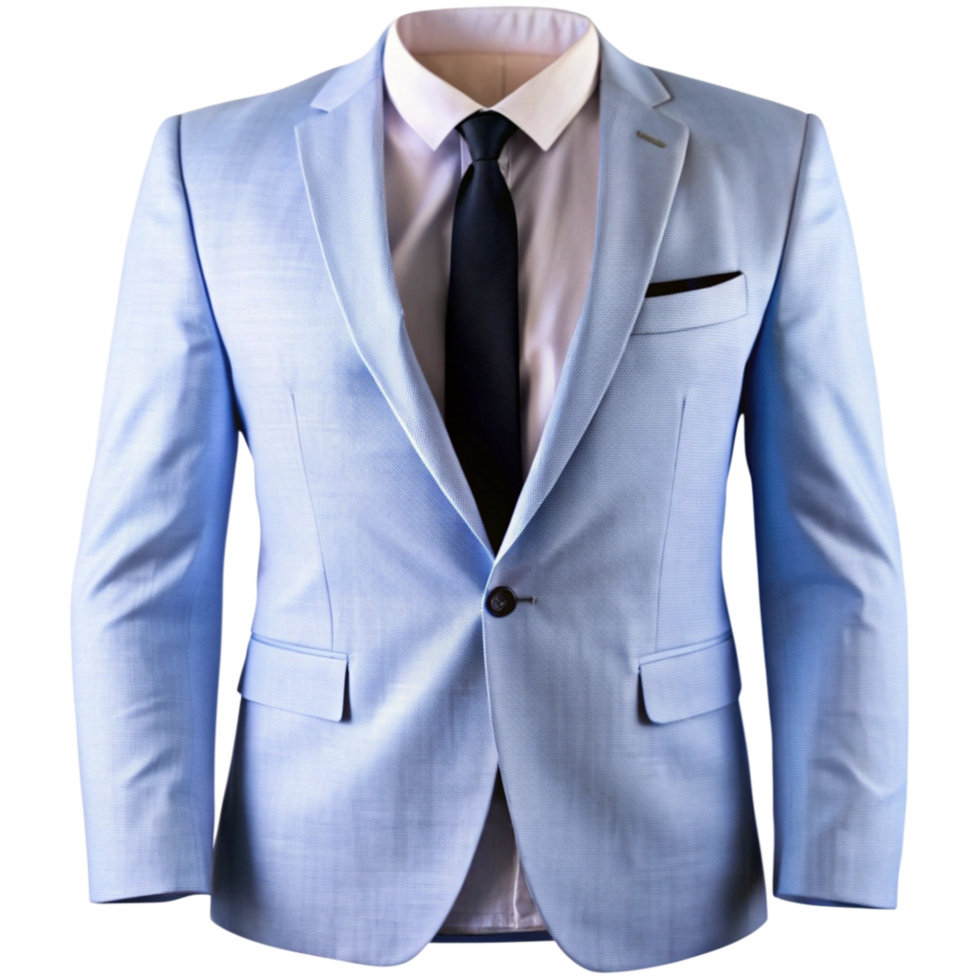 Formal suit isolated on transparent background png