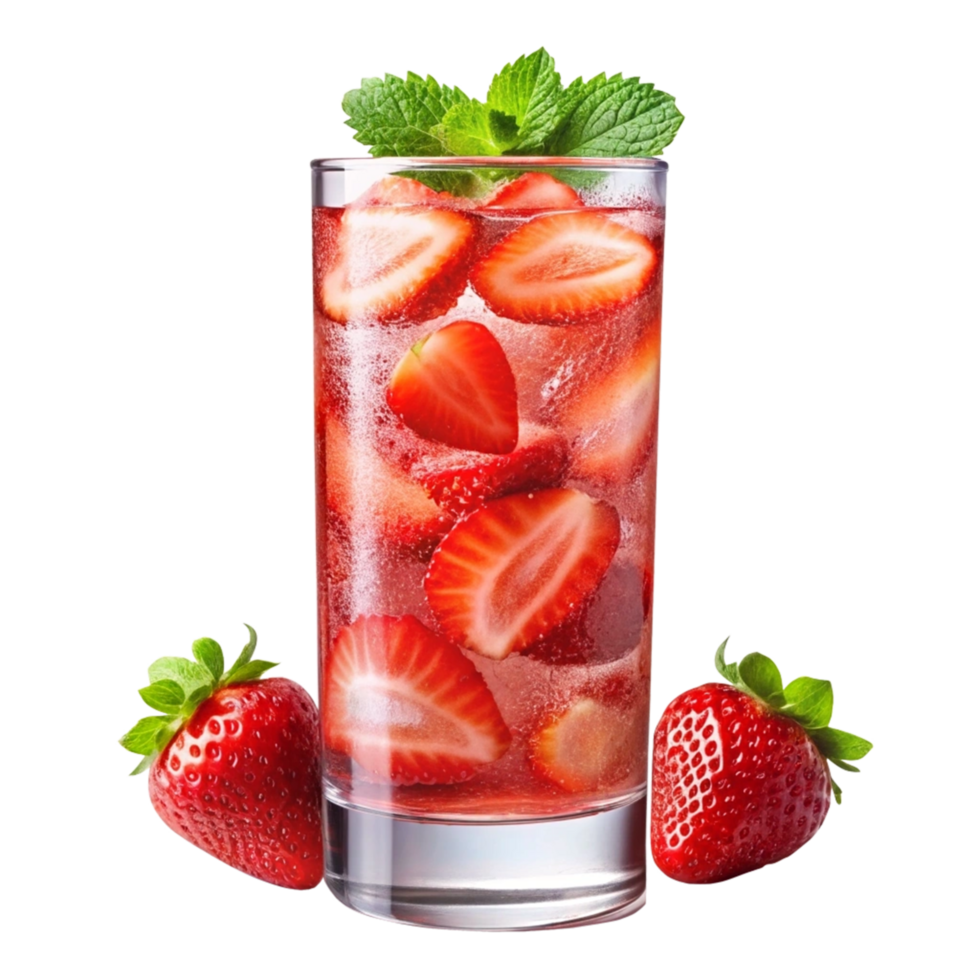 Fruit Drink Isolated on Transparent Background png
