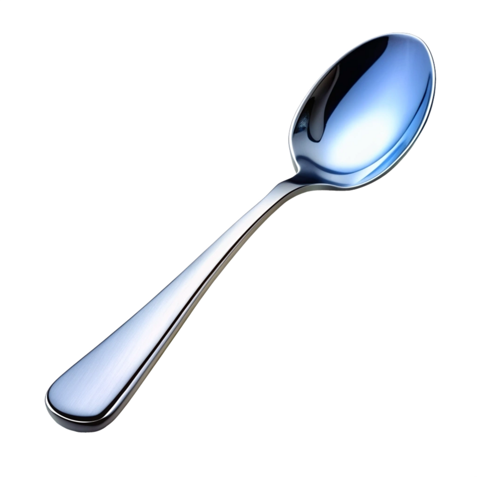 Beautiful High Quality Cutlery Spoon Isolated on Transparent Background png
