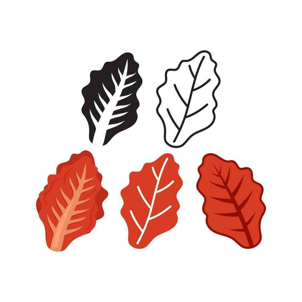 Kimchi icon set. Korean food kimchi symbol for ui designs. vector