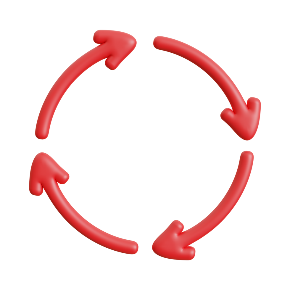 Red Arrow. 3d Red Arrow. 3D Red arrow In Different Style and shapes png