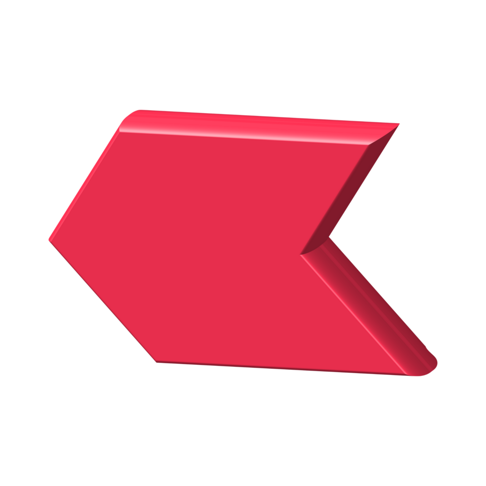 Red Arrow. 3d Red Arrow. 3D Red arrow In Different Style and shapes png