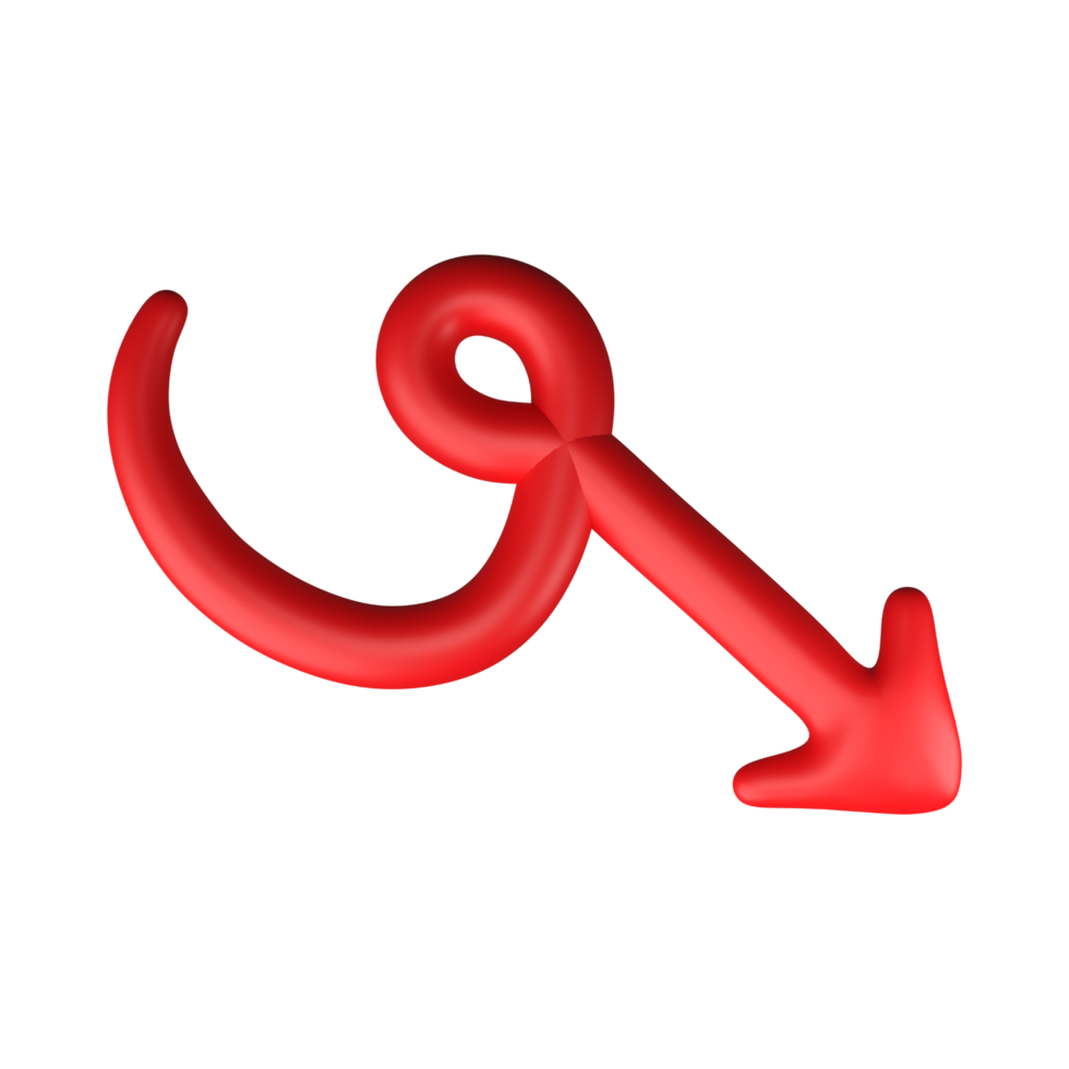 Red Arrow. 3d Red Arrow. 3D Red arrow In Different Style and shapes png