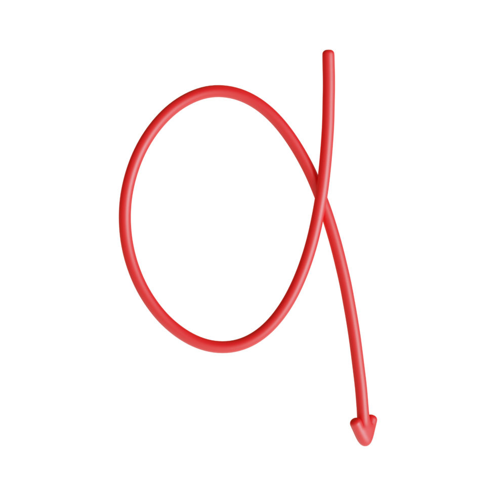 Red Arrow. 3d Red Arrow. 3D Red arrow In Different Style and shapes png
