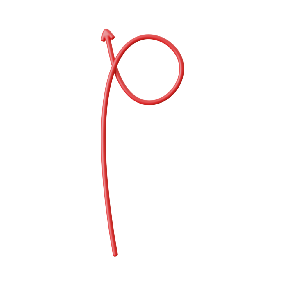 Red Arrow. 3d Red Arrow. 3D Red arrow In Different Style and shapes png