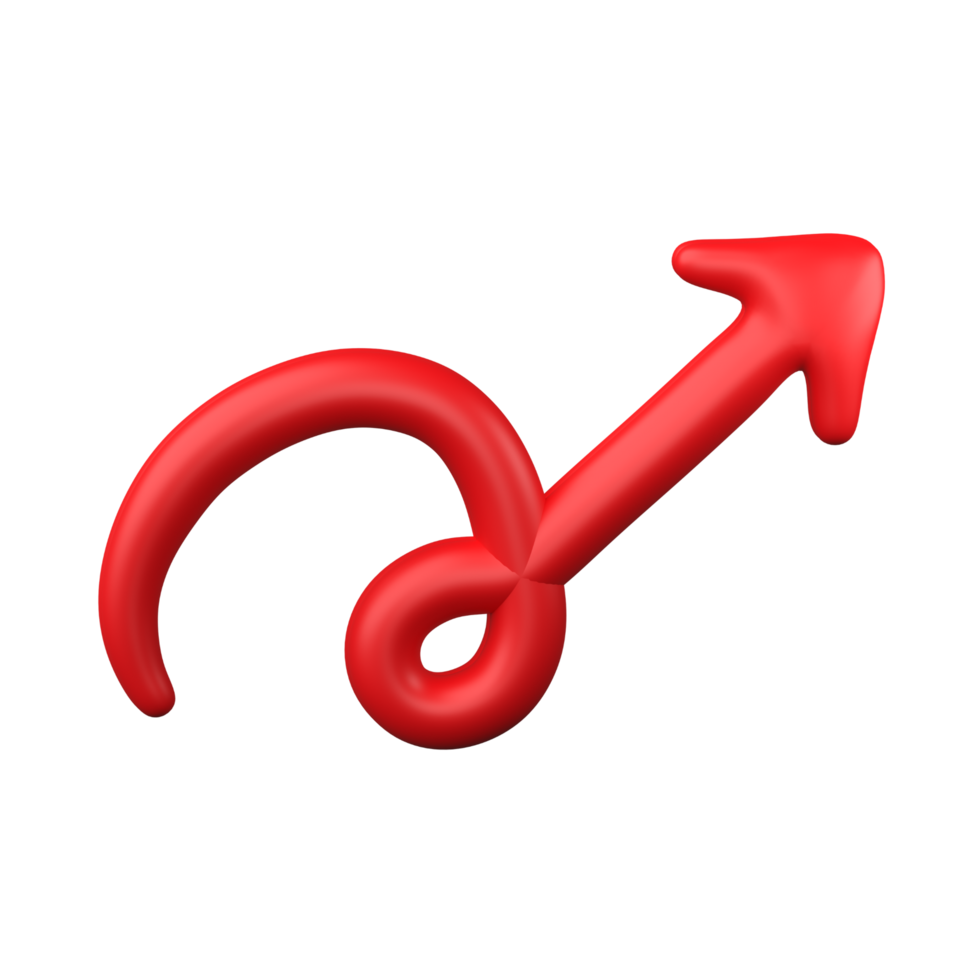 Red Arrow. 3d Red Arrow. 3D Red arrow In Different Style and shapes png