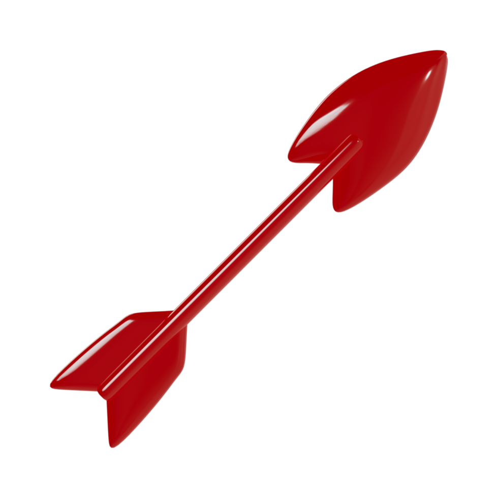 Red Arrow. 3d Red Arrow. 3D Red arrow In Different Style and shapes png