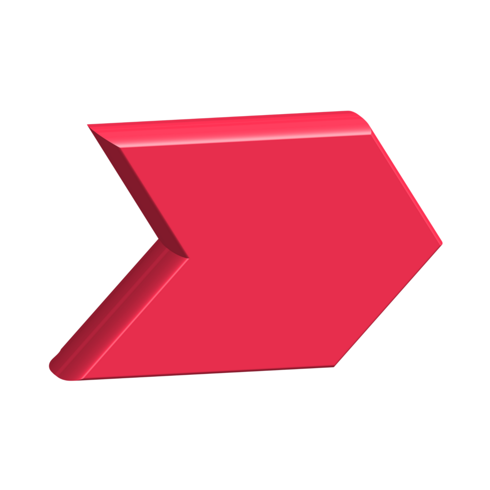 Red Arrow. 3d Red Arrow. 3D Red arrow In Different Style and shapes png